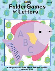 Cover of: FolderGames for Letters