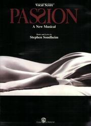 Cover of: Passion: A New Musical : Vocal Score