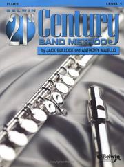 Cover of: Belwin 21st Century Band Method by Anthony Maiello