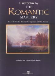Cover of: Easy Solos by the Romantic Masters