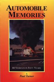 Cover of: Automobile Memories ; 44 Vehicles in Fifty Years