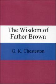 Cover of: The Wisdom of Father Brown by Gilbert Keith Chesterton