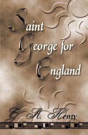 Cover of: Saint George For England: A Tale Of Cressy And Pointiers