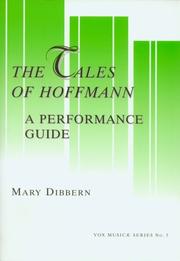 Cover of: The Tales of Hoffmann: A Performance Guide (Vox Music Ae Series, 5)