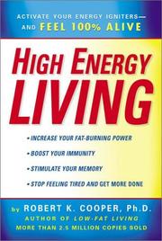 Cover of: High Energy Living