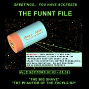 Cover of: The Funnt File Vol. 2 - The Big Shave/The Phantom of the Excelsior