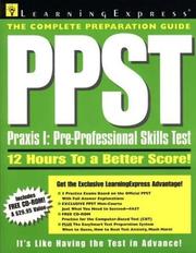 Cover of: Ppst: Praxis 1 Skills Test