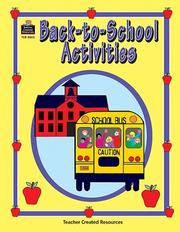 Cover of: Back-to-School Activities