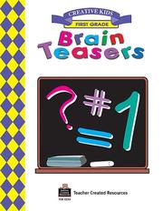 Cover of: Brain Teasers, Grade 1 Workbook