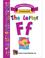 Cover of: The Letter F Easy Reader