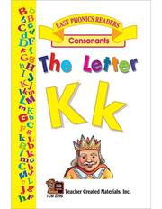 Cover of: The Letter K Easy Reader