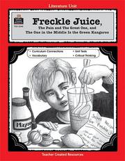 Cover of: A Guide for Using Freckle Juice in the Classroom