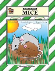 Cover of: Mice Thematic Unit