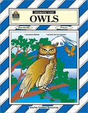 Cover of: Owls Thematic Unit