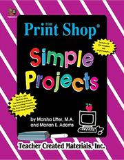 Cover of: The Print Shop¨ Simple Projects