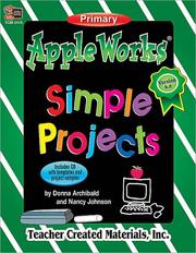 Cover of: AppleWorks(R) Simple Projects by DONNA