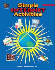 Cover of: Simple Internet Activities by ALAIN CHIRINIAN