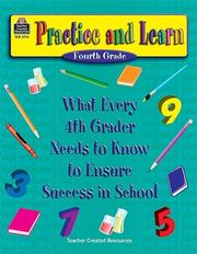 Cover of: Practice and Learn:  4th Grade