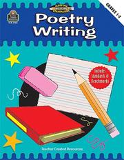 Cover of: Poetry Writing, Grades 1-2 (Meeting Writing Standards Series)