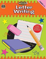 Cover of: Letter Writing, Grades 1-2 (Meeting Writing Standards Series)