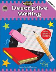 Cover of: Descriptive Writing, Grades 1-2 (Meeting Writing Standards Series)