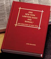 2000 New York Lawyers Diary and Manual (New York Lawyers Diary & Manual) by Skinder Strauss Associates