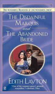 Cover of: The Disdainful Marquis / The Abandoned Bride