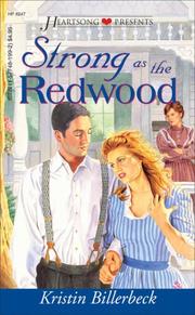 Cover of: Strong as the Redwood (Heartsong Presents #247) by Kristin Billerbeck
