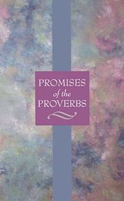 Cover of: Promises of the Proverbs by Michael Beck