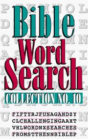 Cover of: Bible Word Search Collection