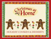 Cover of: Holiday Cookies and Desserts (Christmas at Home (Barbour))
