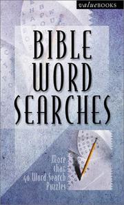 Cover of: Bible Word Searches (Value Book) by Barbour Publishing