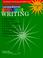 Cover of: Writing