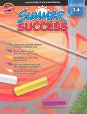 Cover of: Summer Success, Grades 3-4