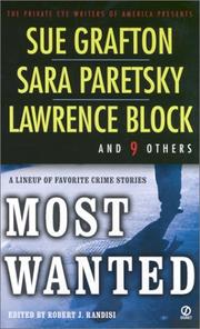 Front cover of Most wanted by Robert J. Randisi