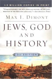 Jews, God, and History by Max I. Dimont