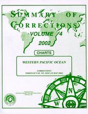 Cover of: 2002 Summary of Corrections Volume 4