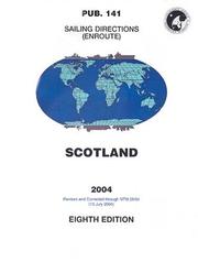 Cover of: PUB141 Sailing Directions: Enroute, 2004 Scotland (7th Edition)