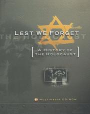 Cover of: Lest We Forget - A History of the Holocaust