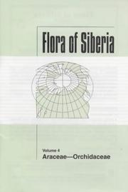 Cover of: Araceae - Orchidaceae (Flora of Siberia Series Volume 4)