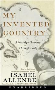 Cover of: My Invented Country by 