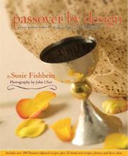 Cover of: Passover by Design: The Best of the Kosher by Design Series for the Holiday