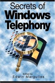 Cover of: Secrets of Windows Telephony