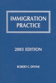 Cover of: Immigration Practice 2003