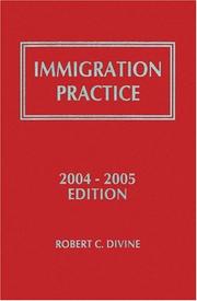 Cover of: Immigration Practice, 2004-2005