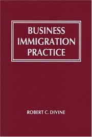 Cover of: Business Immigration Practice