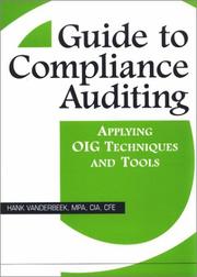 Cover of: Guide to Compliance Auditing by Hank Vanderbeek