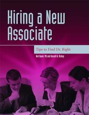Cover of: Hiring a New Associate | Neil Baum