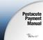 Cover of: Postacute Payment Manual