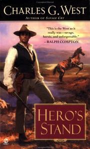 Cover of: Hero's stand by West, Charles